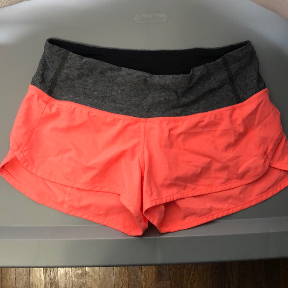 Lulu lemon running shorts